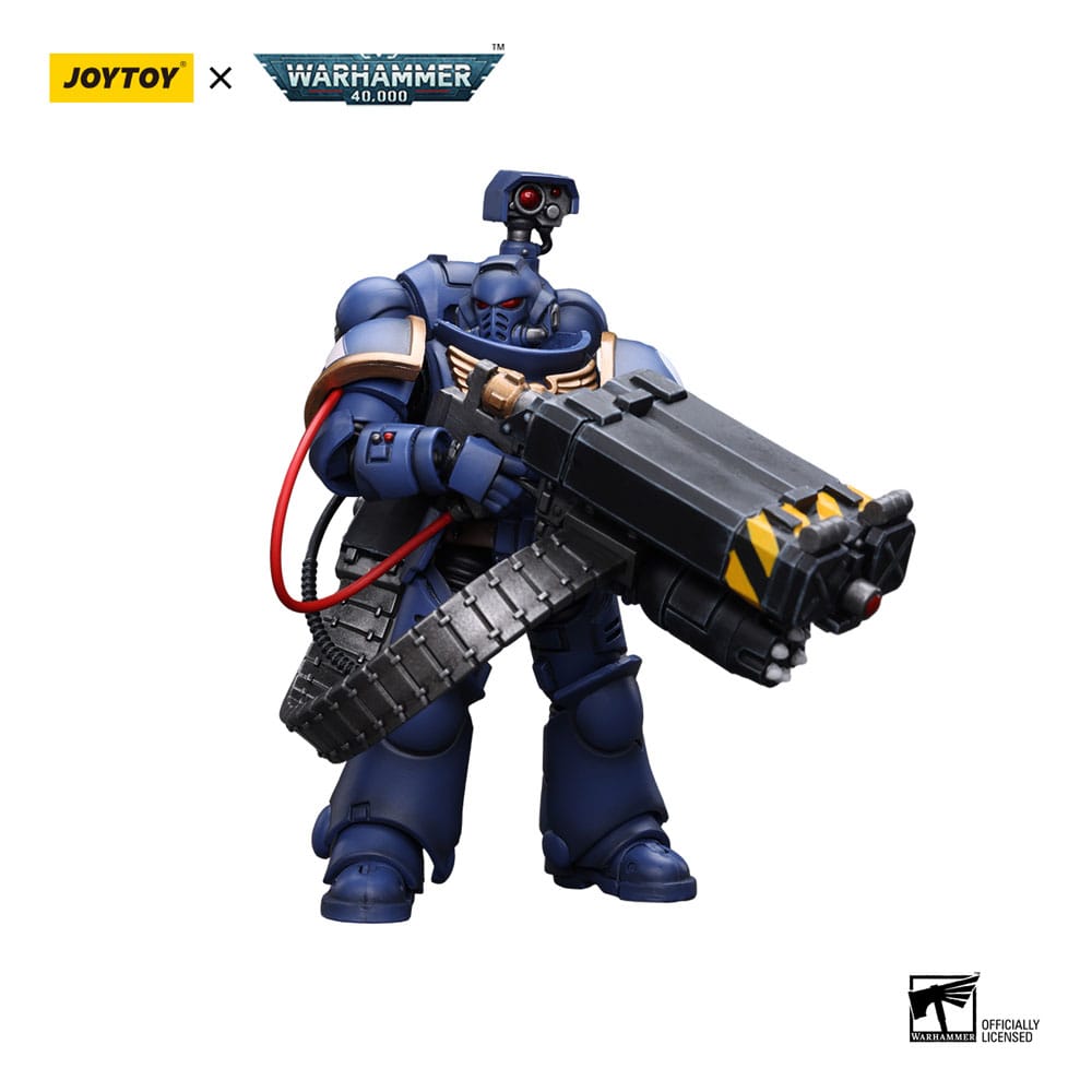 Warhammer 40k Action Figure 1/18 Ultramarines Desolation Marine with Castellan Launcher (Superkrak) 12 cm 6973130378810