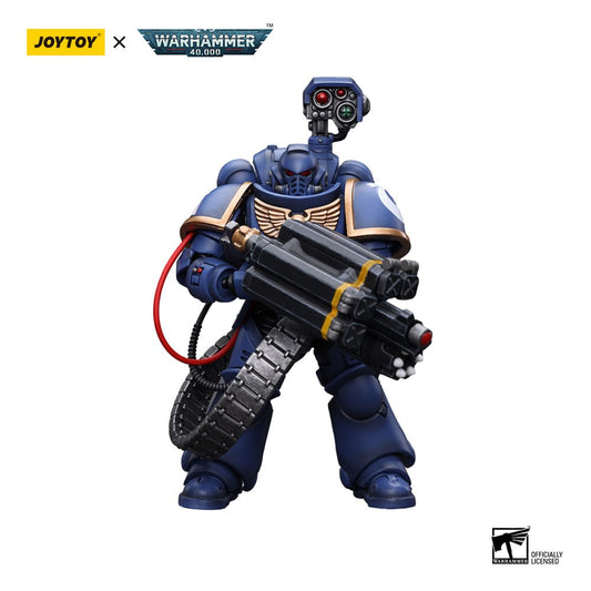 Warhammer 40k Action Figure 1/18 Ultramarines Desolation Marine with Castellan Launcher (Superfrag) 12 cm 6973130378827