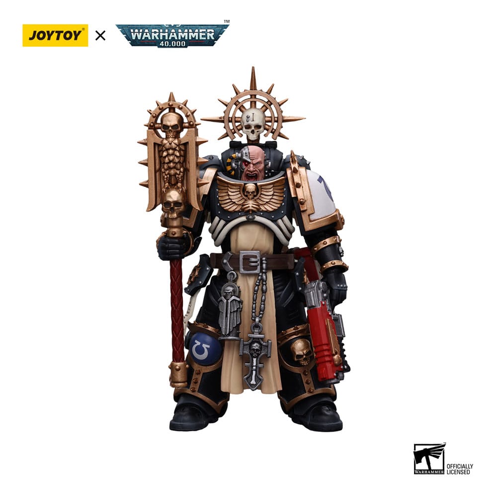 Warhammer 40k Action Figure 1/18 Ultramarines Chaplain (Indomitus) 12 cm 6973130378902