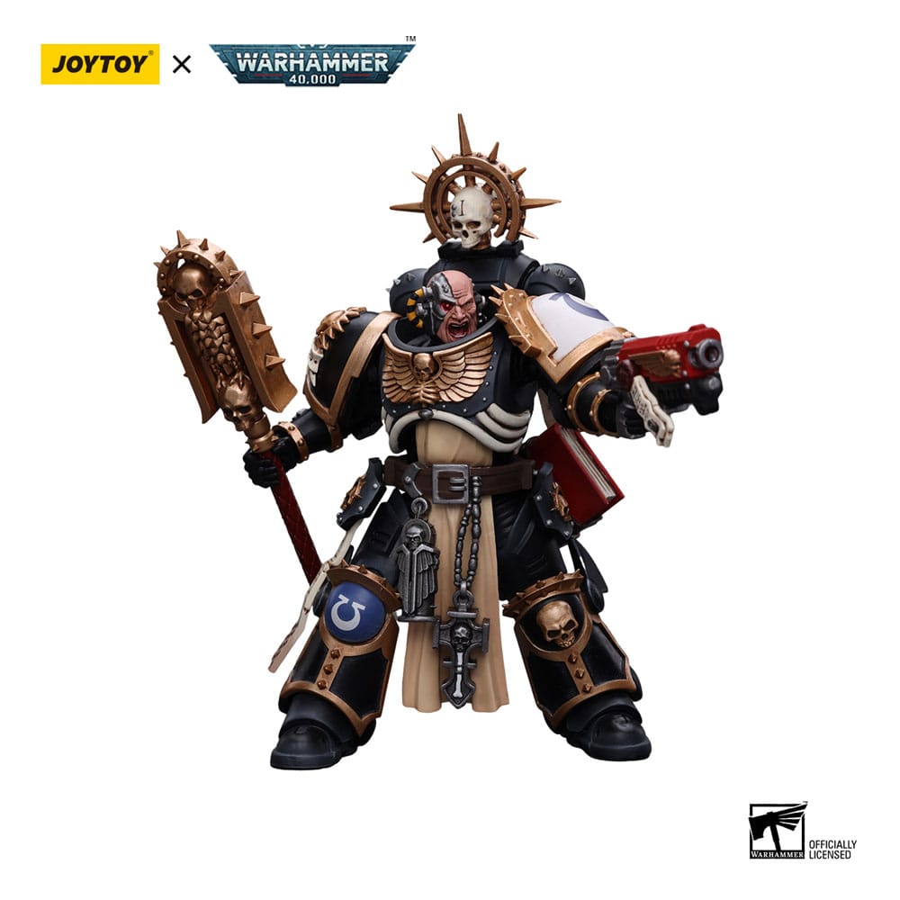 Warhammer 40k Action Figure 1/18 Ultramarines Chaplain (Indomitus) 12 cm 6973130378902