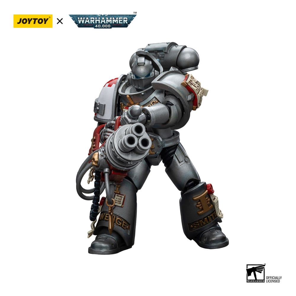 Warhammer 40k Action Figure 1/18 Grey Knights Strike Squad Grey Knight with Psilencer 12 cm 6973130379008