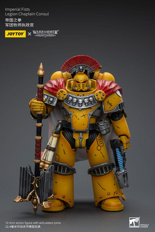 Warhammer The Horus Heresy Action Figure 1/18 Imperial Fists Legion Chaplain Consul 12 cm 6973130379039