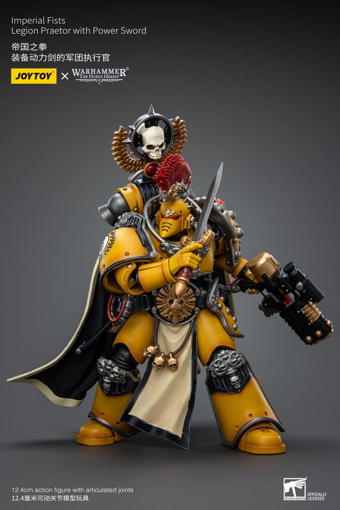 Warhammer The Horus Heresy Action Figure 1/18 Imperial Fists Legion Praetor with Power Sword 12 cm 6973130379138