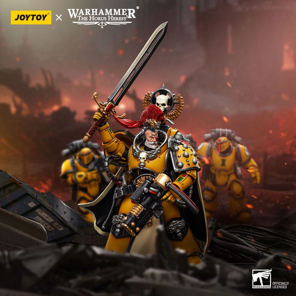 Warhammer The Horus Heresy Action Figure 1/18 Imperial Fists Legion Praetor with Power Sword 12 cm 6973130379138