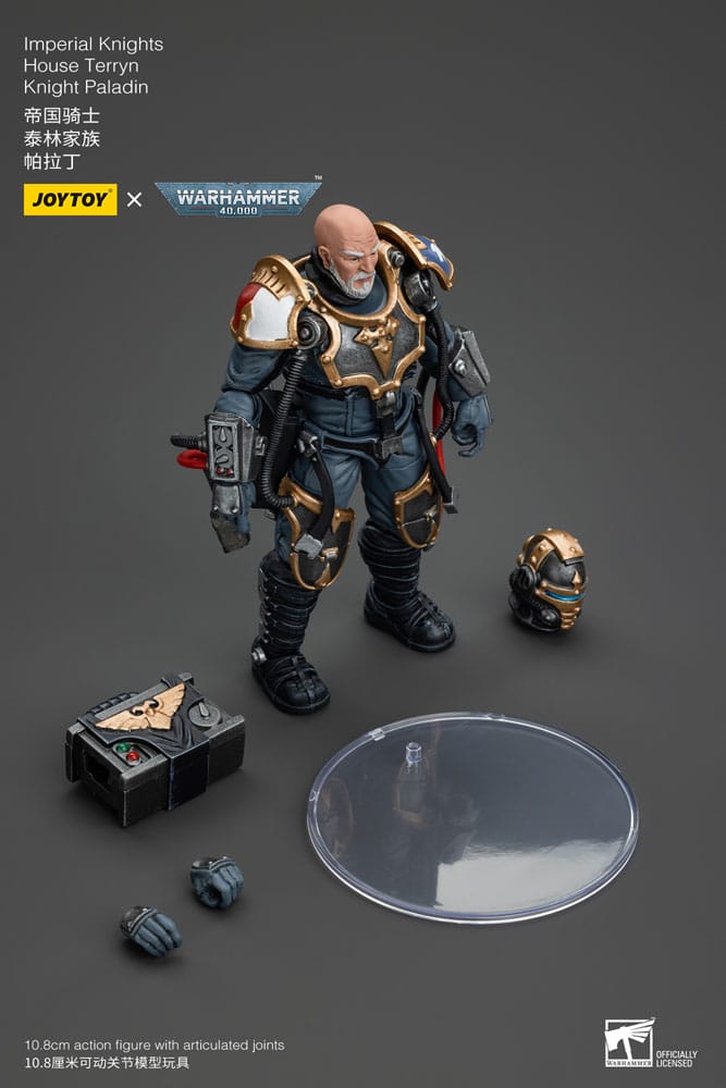 Warhammer 40k Action Figure 1/18 Imperial Knights House Terryn Knight Paladin 54 cm 6973130379299