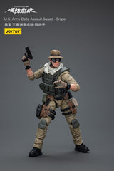 Hardcore Coldplay Action Figure 1/18 U.S. Army Delta Assault Squad Sniper 11 cm 6973130379527