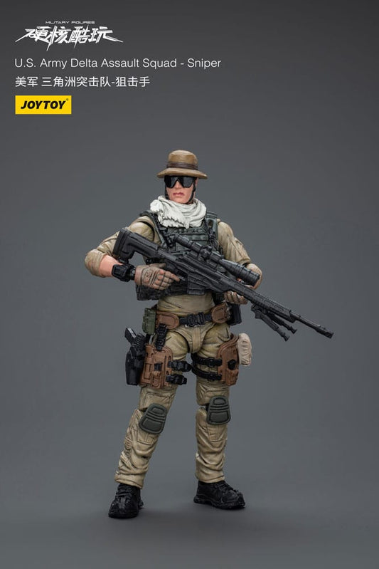 Hardcore Coldplay Action Figure 1/18 U.S. Army Delta Assault Squad Sniper 11 cm 6973130379527