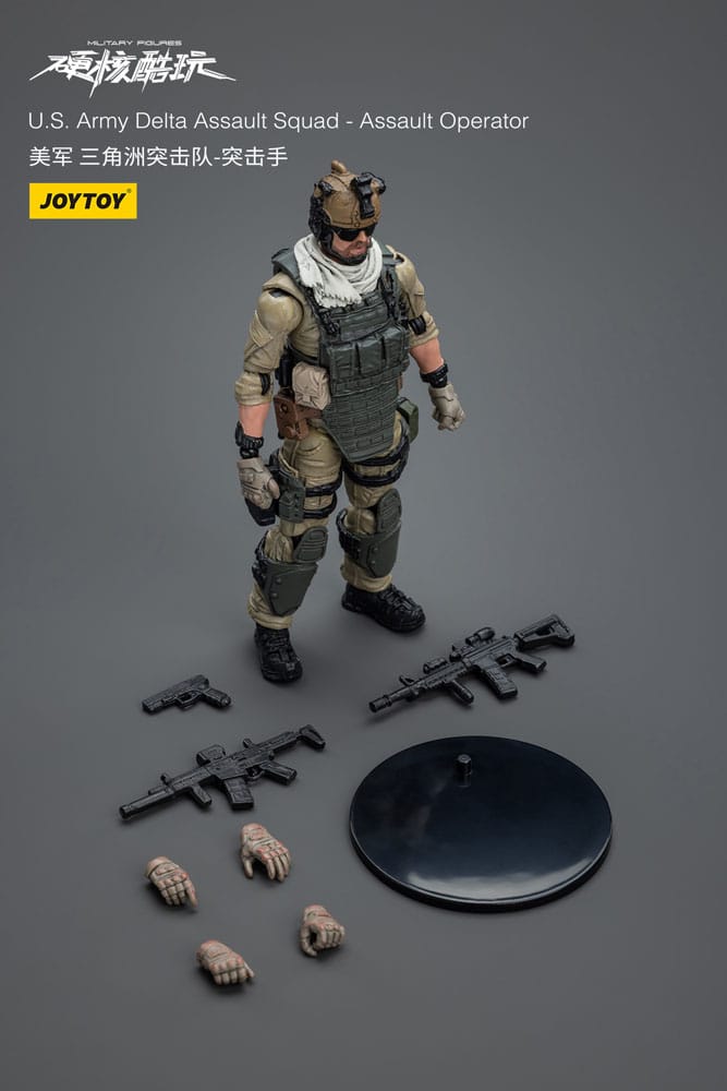 Hardcore Coldplay Action Figure 1/18 U.S. Army Delta Assault Squad Operator 11 cm 6973130379534