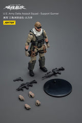 Hardcore Coldplay Action Figure 1/18 U.S. Army Delta Assault Squad Support Gunner 11 cm 6973130379558