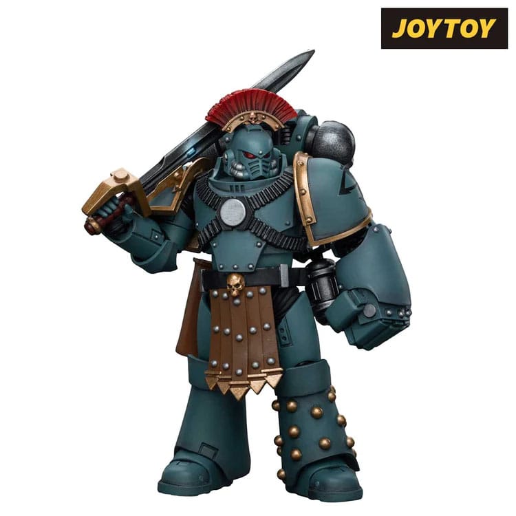 Warhammer The Horus Heresy Action Figure 1/18 Sons of Horus MKIV Tactical Squad Sergeant with Power Fist 12 cm 6973130379572