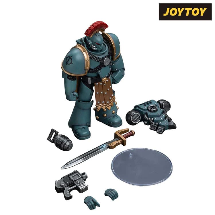 Warhammer The Horus Heresy Action Figure 1/18 Sons of Horus MKIV Tactical Squad Sergeant with Power Fist 12 cm 6973130379572