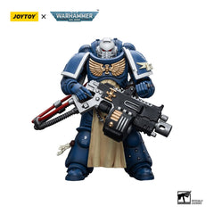 Warhammer 40k Action Figure 1/18 Ultramarines Sternguard Veteran with Heavy Bolter 12 cm 6973130379848