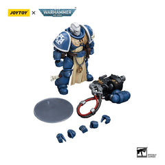 Warhammer 40k Action Figure 1/18 Ultramarines Sternguard Veteran with Heavy Bolter 12 cm 6973130379848