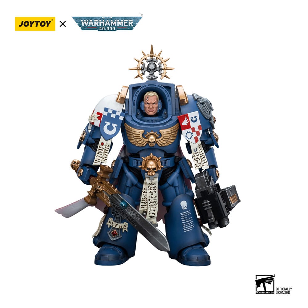 Warhammer 40k Action Figure 1/18 Ultramarines Terminator Captain Severus Agemman 12 cm 6973130379916