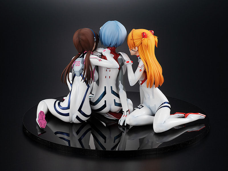 Evangelion: 3.0+1.0 Thrice Upon a Time PVC Statue 1/8 Asuka/Rei/Mari: Newtype Cover Ver. 4541993107551