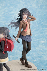 Rascal Does Not Dream of a Knapsack Kid PVC Statue Mai Sakurajima High School Graduation Ver. & Knapsack Kid 19 cm 4942330240762