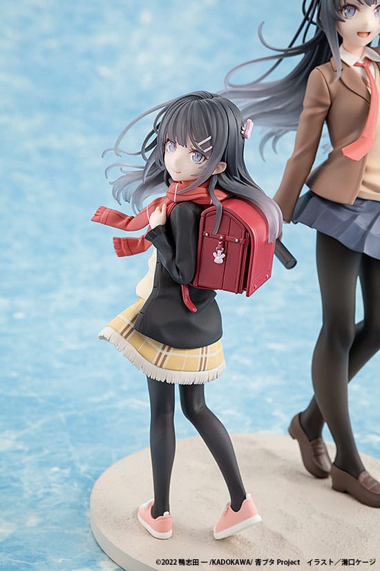 Rascal Does Not Dream of a Knapsack Kid PVC Statue Mai Sakurajima High School Graduation Ver. & Knapsack Kid 19 cm 4942330240762