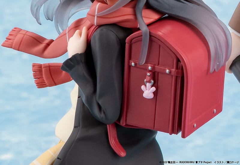 Rascal Does Not Dream of a Knapsack Kid PVC Statue Mai Sakurajima High School Graduation Ver. & Knapsack Kid 19 cm 4942330240762