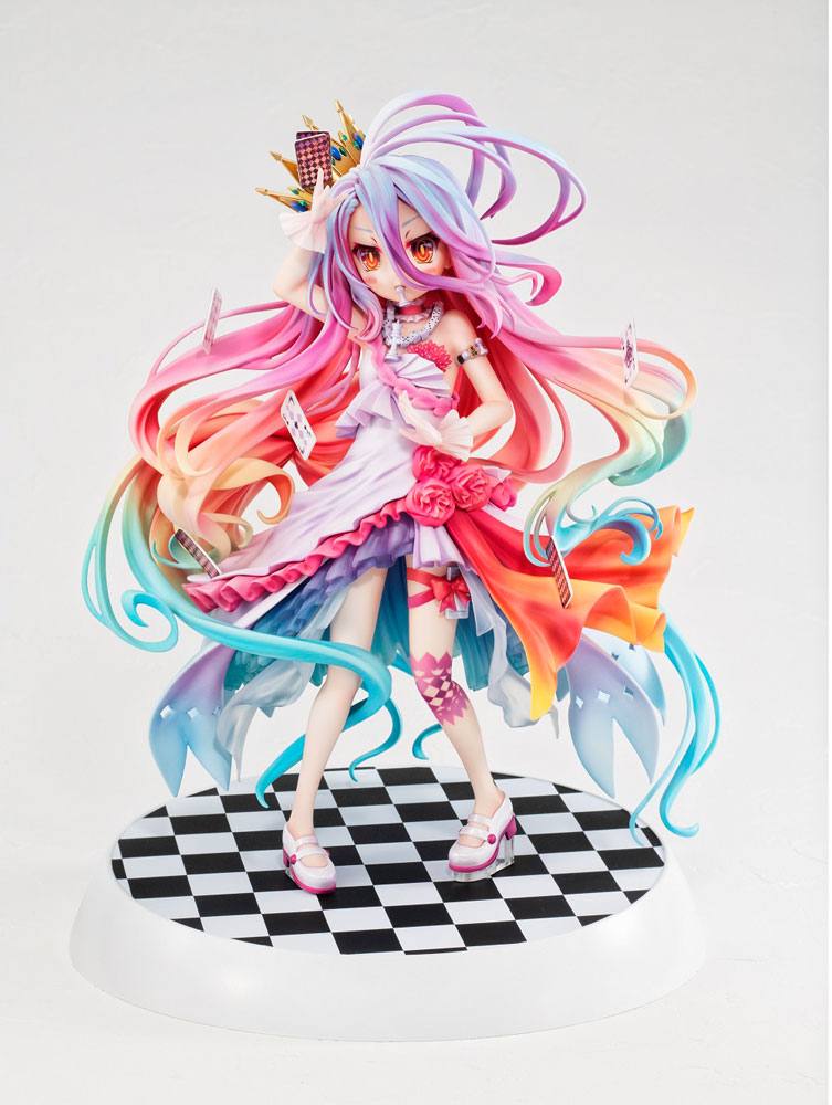 No Game No Life Statue 1/7 Shiro Dress Ver. 24 cm 4935228288823