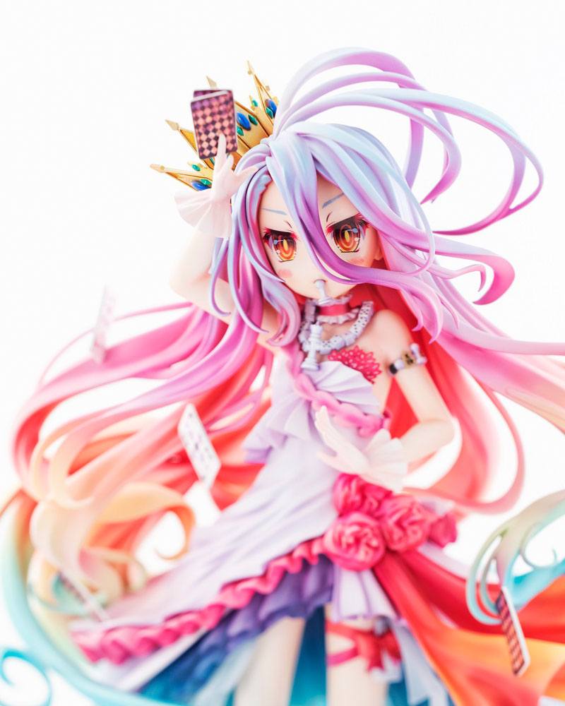 No Game No Life Statue 1/7 Shiro Dress Ver. 24 cm 4935228288823