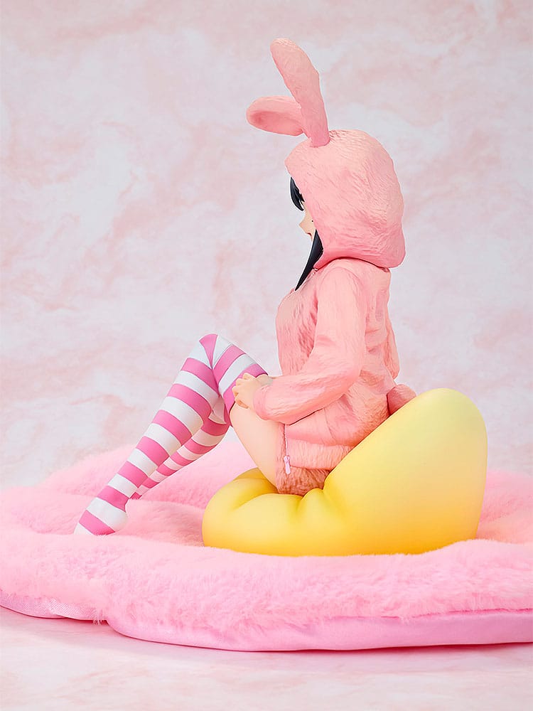 Rascal Does Not Dream of a Knapsack Kid PVC Statue 1/7 Mai Sakurajima Hoodie Look Rabbit Ears Ver. 18 cm 4942330302460