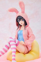 Rascal Does Not Dream of a Knapsack Kid PVC Statue 1/7 Mai Sakurajima Hoodie Look Rabbit Ears Ver. 18 cm 4942330302460