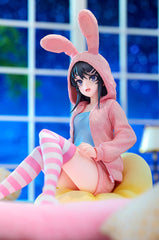 Rascal Does Not Dream of a Knapsack Kid PVC Statue 1/7 Mai Sakurajima Hoodie Look Rabbit Ears Ver. 18 cm 4942330302460