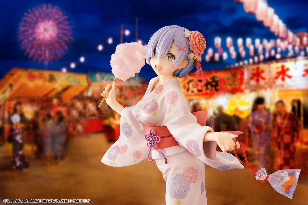 Re:ZERO -Starting Life in Another World- PVC Statue 1/8 Rem Yukata Ver. Renewal Package Edition 23 cm 4942330325605