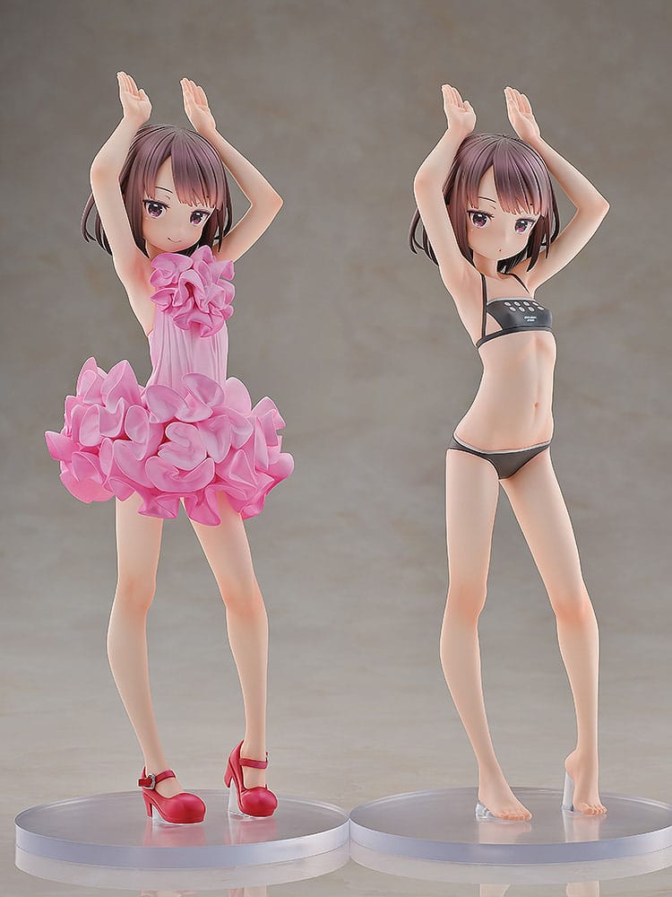 Sword Art Online Alternative: Gun Gale Online Statues 2-Pack 1/7 Llenn: Light Novel Dress & Swimsuit Ver. 23 cm 4942330349922