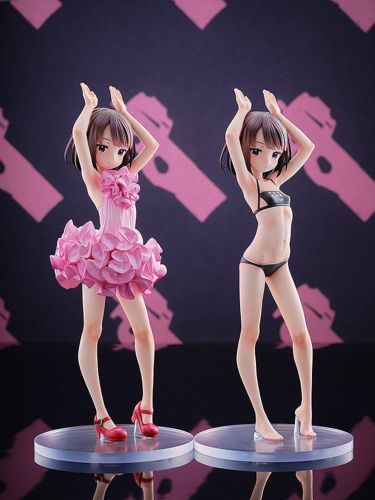 Sword Art Online Alternative: Gun Gale Online Statues 2-Pack 1/7 Llenn: Light Novel Dress & Swimsuit Ver. 23 cm 4942330349922