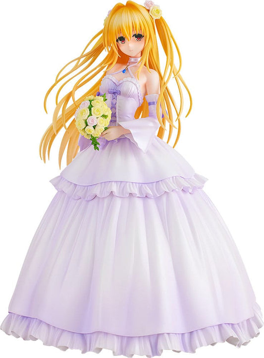 To Love-Ru Darkness PVC Statue 1/7 Golden Darkness Wedding Dress Ver. 23 cm 4935228597901