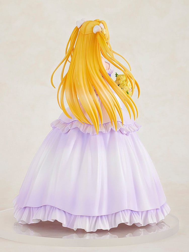 To Love-Ru Darkness PVC Statue 1/7 Golden Darkness Wedding Dress Ver. 23 cm 4935228597901