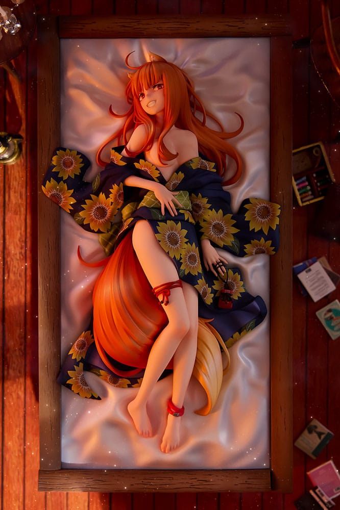 Spice and Wolf: Merchant Meets the Wise Wolf PVC Statue 1/7 Holo: Yukata Beauty Ver. 14 cm 4935228687497