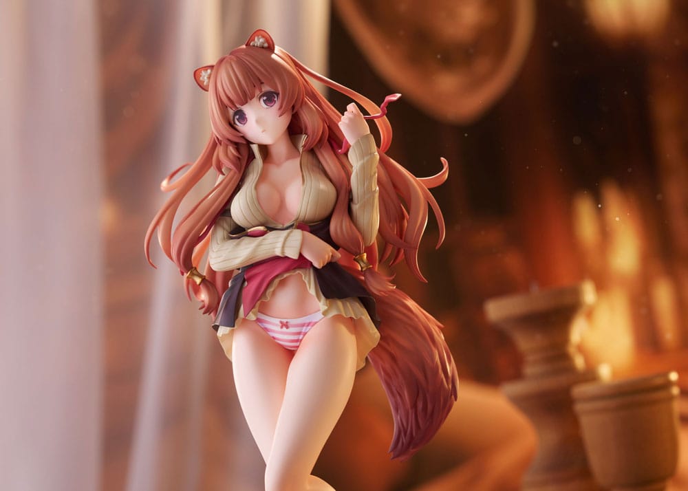 The Rising of the Shield Hero Season 3 Statue 1/7 Raphtalia Body Pillow Ver. 23 cm 4935228869589