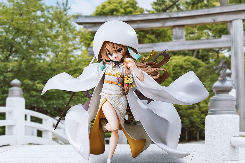 Toradora! PVC Statue Taiga Aisaka: White Kimono Ver. 22 cm 4935228878468