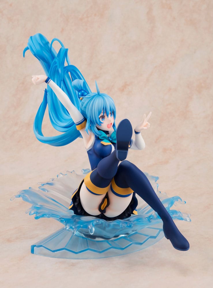 Konosuba God's blessing on this wonderful world! PVC Statue 1/7 Aqua: Sneaker Bunko 30th Anniversary Ver. (re-run) 19 cm 4935228878475