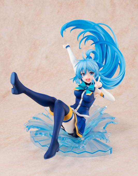 Konosuba God's blessing on this wonderful world! PVC Statue 1/7 Aqua: Sneaker Bunko 30th Anniversary Ver. (re-run) 19 cm 4935228878475