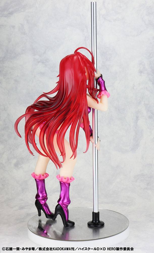 High School DxD Statue 1/7 Rias Gremory Pole Dance Ver. Purple Color 20 cm 4560266125719