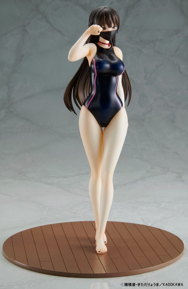 Mishiranu Joshikousei ni Kankinsareta Mangaka no Hanashi PVC Statue 1/6 Konata Competitive Swimsuit & Cat Lingerie Costume Set 26 cm 4560266125849