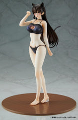 Mishiranu Joshikousei ni Kankinsareta Mangaka no Hanashi PVC Statue 1/6 Konata Competitive Swimsuit & Cat Lingerie Costume Set 26 cm 4560266125849