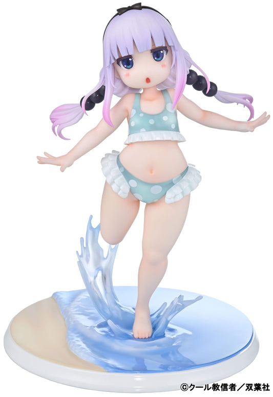 Mishiranu Joshikousei ni Kankinsareta Mangaka no Hanashi PVC Statue 1/6 Kanna Kamui Swimsuit On the Beach Ver. (re-run) 20 cm 4560266126051