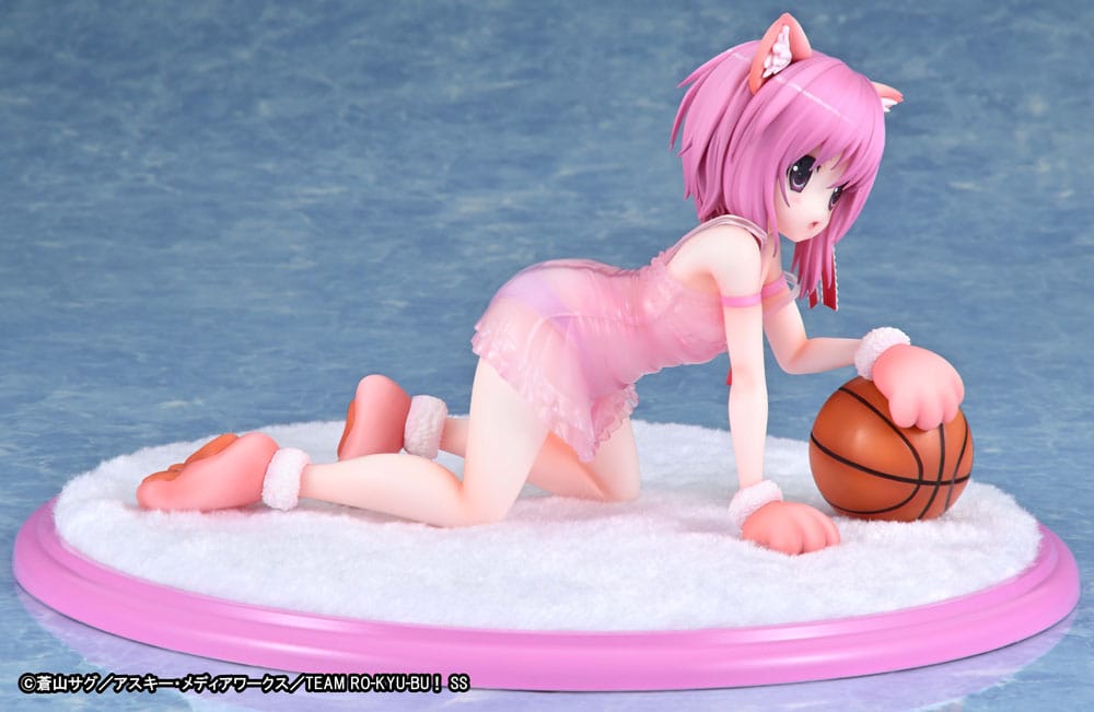 Ro-Kyu-Bu: Fast Break! PVC Statue 1/7 Tomoka Minato Kemomimi Lingerie Ver. 18 cm 4560266126075