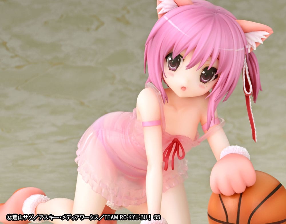 Ro-Kyu-Bu: Fast Break! PVC Statue 1/7 Tomoka Minato Kemomimi Lingerie Ver. 18 cm 4560266126075