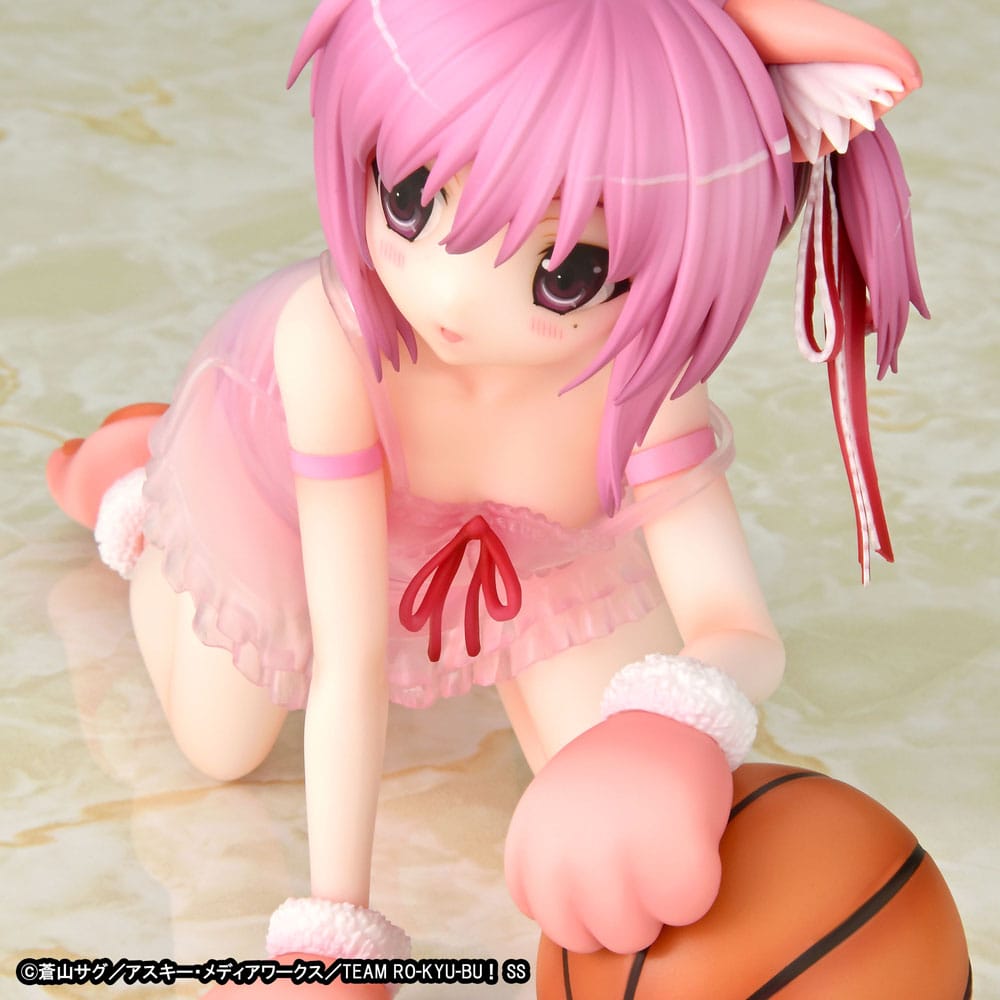 Ro-Kyu-Bu: Fast Break! PVC Statue 1/7 Tomoka Minato Kemomimi Lingerie Ver. 18 cm 4560266126075