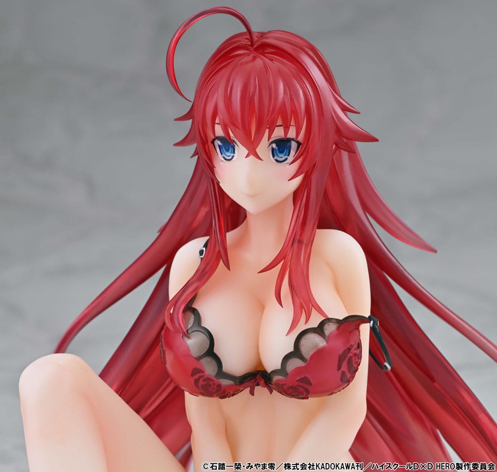 High School DxD HERO Statue 1/6 Rias Gremory Lingerie Ver. 15 cm 4560266126136