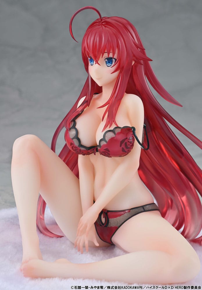 High School DxD HERO Statue 1/6 Rias Gremory Lingerie Ver. 15 cm 4560266126136