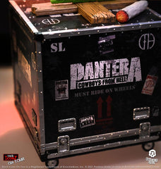 Pantera Rock Ikonz Cowboys From Hell On Tour Road Case Statue + Stage Backdrop 0785571595130