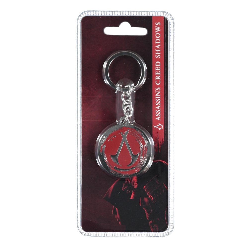 Assassin´s Creed Shadows Metal Keychain Logo Round 8718526214604