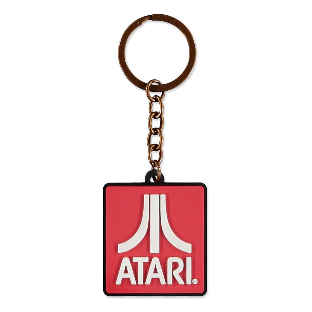 Atari Rubber Keychain Logo 8718526147636