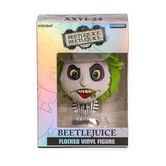 Beetlejuice Beetlejuice Bhunny Flocked Vinyl Figure Beetlejuice Striped Suit 10 cm 0883975186180